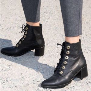 Freda Salvadore lace up boots- worn twice!